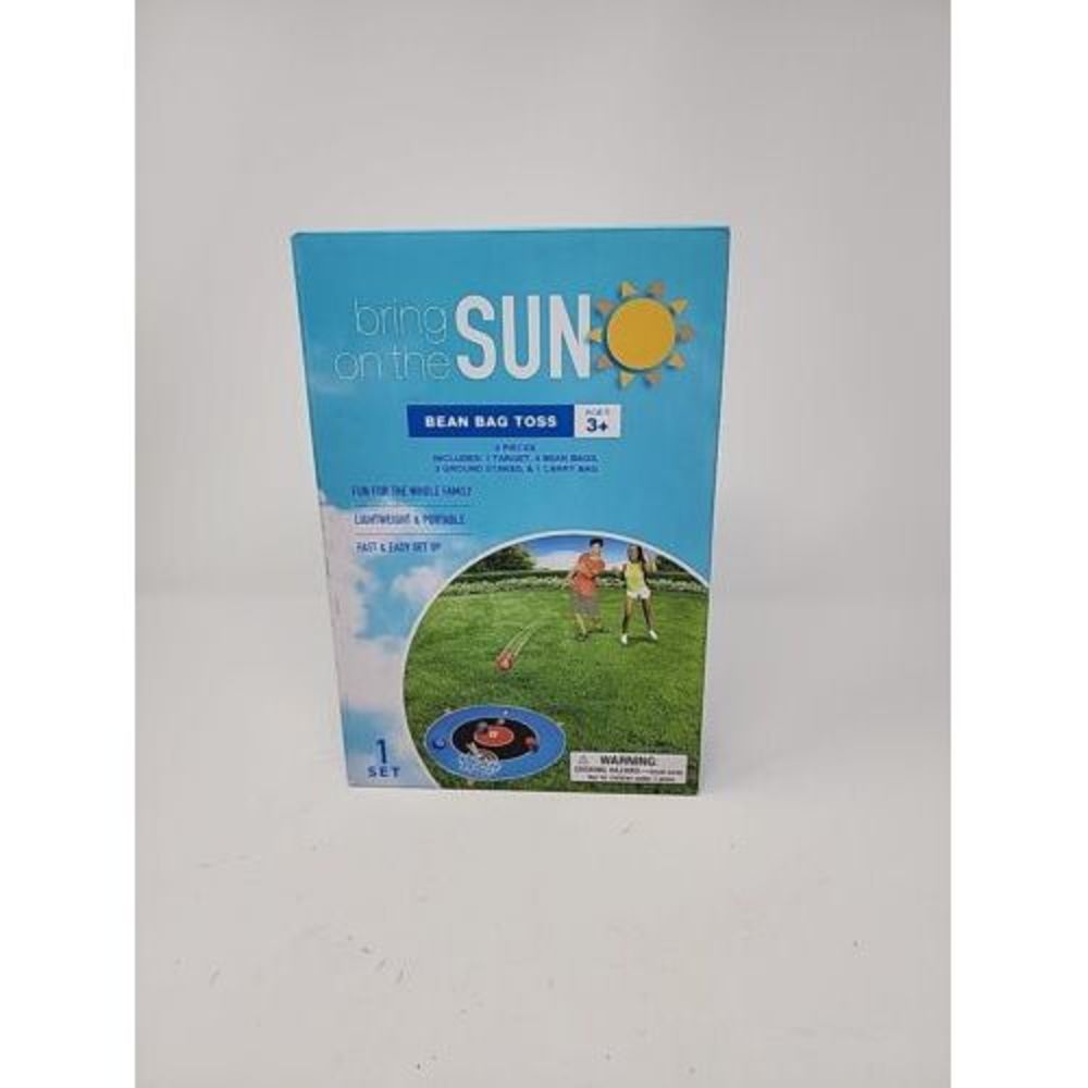 BRING ON THE SUN‎ BEAN BAG PORTABLE TOSS GAME AGES 3+ NEW